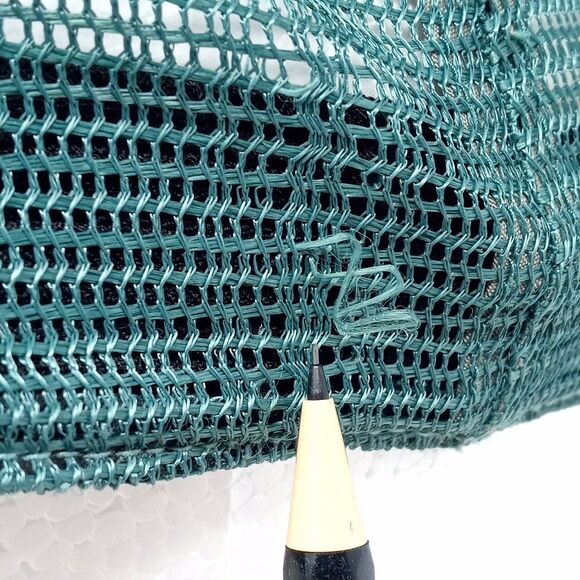 Carhartt Green Mesh Snapback Distressed Workwear Snapback Hat Cap - Picture 5 of 10